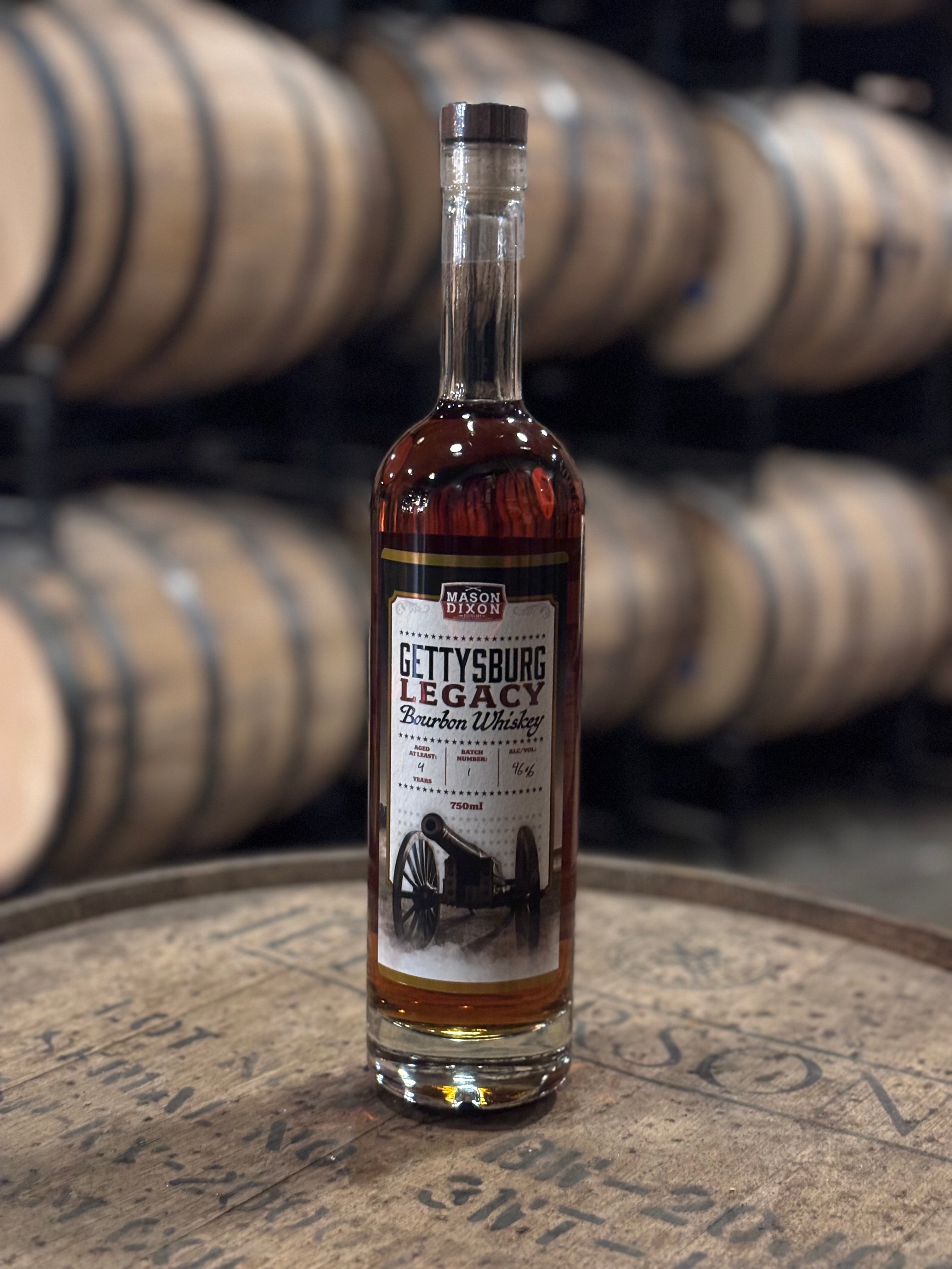 Gettysburg Legacy Bourbon – Mason Dixon Distillery