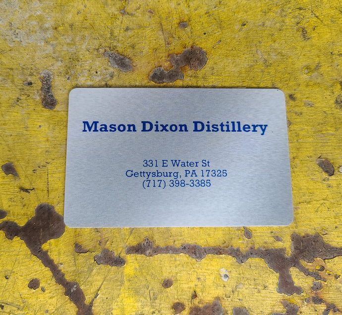 $25 Gift Card - Mason Dixon Distillery